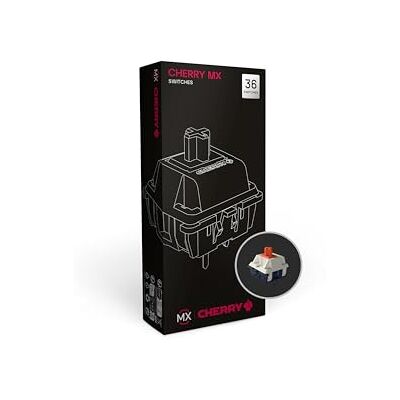 Cherry MX Falcon Switch Kit, 36 Interruptores para Teclado Mecánico, para Bricolaje, Hot Swap o Teclado Gaming, Interruptor Táctil Sin Clic, Heavy-Satisfying Cherry MX Falcon Switch Kit, 36 Interruptores para Teclado Mecánico, para Bricolaje, Hot Swap o Teclado Gaming, Interruptor Táctil Sin Clic, Heavy-Satisfying