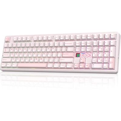 EPOMAKER X Aula F108 Pro V2 Teclado Gaming Mecánico de 3 Modos con Pantalla EPOMAKER X Aula F108 Pro V2 Teclado Gaming Mecánico de 3 Modos con Pantalla