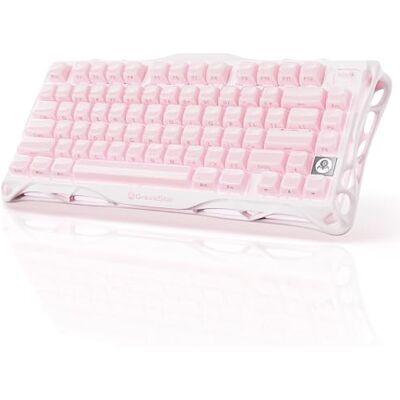GravaStar Mercury K1 Teclado Mecanico Gaming Inalambrico 75%, Rosa GravaStar Mercury K1 Teclado Mecanico Gaming Inalambrico 75%, Rosa
