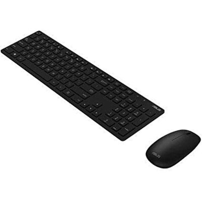 Asus 90Xb0430-Bkm1F0 W5000 KB de Oficina y Juego de ratón, Teclas de Acceso rápido, inalámbrico, óptico, 1600 dpi- Negro Asus 90Xb0430-Bkm1F0 W5000 KB de Oficina y Juego de ratón, Teclas de Acceso rápido, inalámbrico, óptico, 1600 dpi- Negro