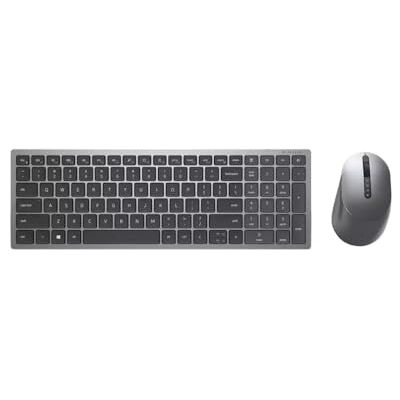 Dell Multi-Device Wireless Keyboard and Mouse Combo KM7120W Tastatur-und-Maus-Set USA International (QWERTY) Titan Dell Multi-Device Wireless Keyboard and Mouse Combo KM7120W Tastatur-und-Maus-Set USA International (QWERTY) Titan