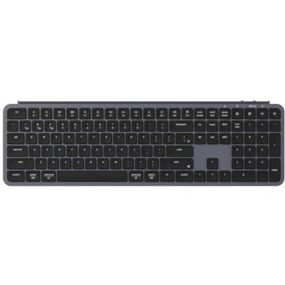 Keychron B6 Pro Teclado inalámbrico Ultrafino, QMK de tamaño Completo con Teclado numérico, conexión 2,4 GHz/Bluetooth 5.2/USB, batería de Larga duración, Compatible con Mac Windows Linux Gris Keychron B6 Pro Teclado inalámbrico Ultrafino, QMK de tamaño Completo con Teclado numérico, conexión 2,4 GHz/Bluetooth 5.2/USB, batería de Larga duración, Compatible con Mac Windows Linux Gris