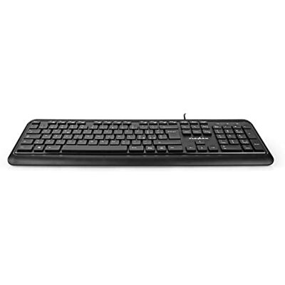 NEDIS Teclado con Cable USB-A Multimedia QWERTY Disposición IT Teclado numérico NEDIS Teclado con Cable USB-A Multimedia QWERTY Disposición IT Teclado numérico