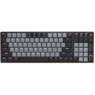 Cherry KW 550 MX LP, Teclado mecánico de Perfil bajo en Formato del 96%, Formato de EE. UU. (QWERTY), Función Multi-Dispositivo, MX LP 2.0 Ivory interruptores, Negro Cherry KW 550 MX LP, Teclado mecánico de Perfil bajo en Formato del 96%, Formato de EE. UU. (QWERTY), Función Multi-Dispositivo, MX LP 2.0 Ivory interruptores, Negro