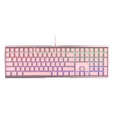 Cherry MX Board 3.0 S, Teclado Mecánico de Gaming con Cable, Distribución de Teclado Europeo (QWERTY), Bastidor Robusto de Aluminio, Iluminación RGB, Switches MX Brown, Fucsia Cherry MX Board 3.0 S, Teclado Mecánico de Gaming con Cable, Distribución de Teclado Europeo (QWERTY), Bastidor Robusto de Aluminio, Iluminación RGB, Switches MX Brown, Fucsia