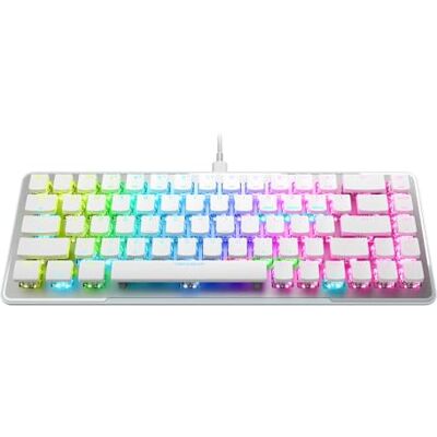 Turtle Beach Vulcan II Mini 65% Teclado óptico mecánico para Juegos con iluminación RGB Personalizable, tecnología duplicadora de Teclas, Placa de Aluminio, Color Blanco Turtle Beach Vulcan II Mini 65% Teclado óptico mecánico para Juegos con iluminación RGB Personalizable, tecnología duplicadora de Teclas, Placa de Aluminio, Color Blanco