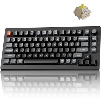 Keychron V1 Ultra 8K Teclado Banana Switch Negro Keychron V1 Ultra 8K Teclado Banana Switch Negro