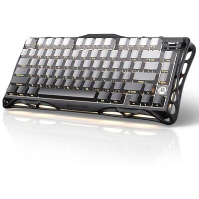 GravaStar Mercury K1 Teclado Mecanico Gaming Inalambrico, Negro Degradado GravaStar Mercury K1 Teclado Mecanico Gaming Inalambrico, Negro Degradado