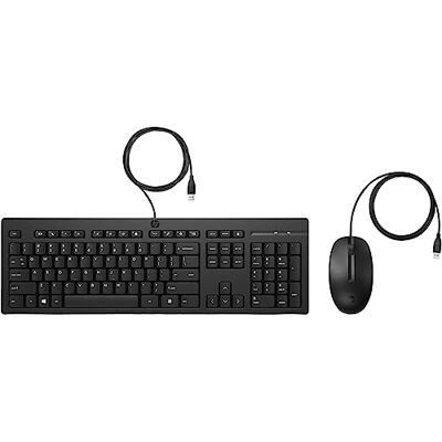 HP 225 Juego de Teclado y ratón USB Sueco HP 225 Juego de Teclado y ratón USB Sueco