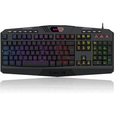 Redragon Harpe Pro Teclado Mecánico Gaming RGB Español Negro Redragon Harpe Pro Teclado Mecánico Gaming RGB Español Negro