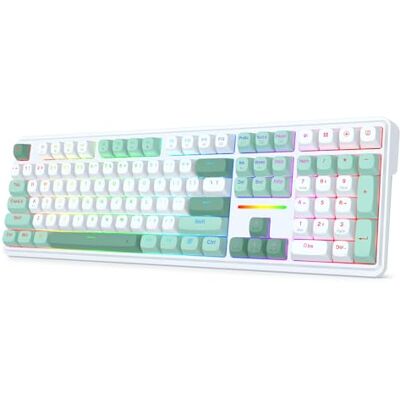 Redragon K745 HE Teclado Mecánico 8K Rapid Trigger Magnético Pom Interruptor UltraMag 100% POM Estructura Flotante Patente Cableado Alta Precisión Redragon K745 HE Teclado Mecánico 8K Rapid Trigger Magnético Pom Interruptor UltraMag 100% POM Estructura Flotante Patente Cableado Alta Precisión