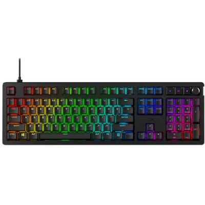 HyperX Alloy Rise – Teclado mecánico para Gaming, PC, Sensor de luz Ambiental, Montaje a Gas, conmutadores lineales HyperX Alloy Rise – Teclado mecánico para Gaming, PC, Sensor de luz Ambiental, Montaje a Gas, conmutadores lineales