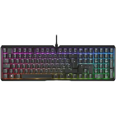 CHERRY XTRFY MX 3.1, Teclado Gaming mecánico, distribución de teclado inglés UK (QWERTY), iluminación RGB, carcasa de aluminio, conexión USB-A, switches MX2A BROWN, negro CHERRY XTRFY MX 3.1, Teclado Gaming mecánico, distribución de teclado inglés UK (QWERTY), iluminación RGB, carcasa de aluminio, conexión USB-A, switches MX2A BROWN, negro