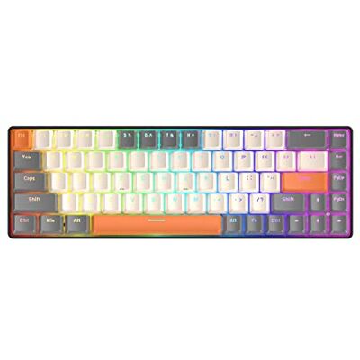 Generic 68 Teclas Teclados Mecánicos para Juegos con Retroiluminación RGB, Mini Portátil 60% Teclado Mecánico para Juegos para Ordenador Portátil Gamer (Twilight Edition Marrón Switch) Generic 68 Teclas Teclados Mecánicos para Juegos con Retroiluminación RGB, Mini Portátil 60% Teclado Mecánico para Juegos para Ordenador Portátil Gamer (Twilight Edition Marrón Switch)