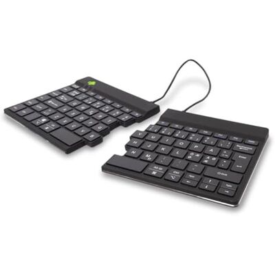 R-Go Tools R-Go Teclado Split, Bluetooth 5.0, con Software Anti-RSI, Diseño Ergonómico con Teclado Dividido, Controles Multimedia, Diseño Nodico QWERTY, Compatible con Windows/Linux/Mac, Blanco R-Go Tools R-Go Teclado Split, Bluetooth 5.0, con Software Anti-RSI, Diseño Ergonómico con Teclado Dividido, Controles Multimedia, Diseño Nodico QWERTY, Compatible con Windows/Linux/Mac, Blanco