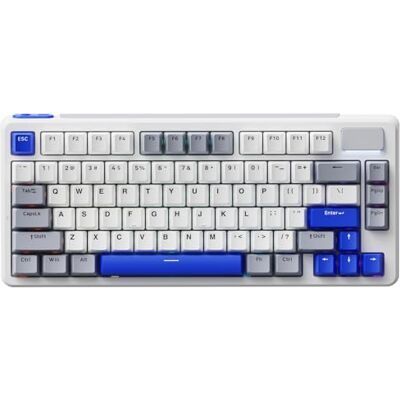 Rapoo V700DIY-75 Teclado Gaming Inalámbrico Mecánico 75% para Pc/Mac,Blanco Rapoo V700DIY-75 Teclado Gaming Inalámbrico Mecánico 75% para Pc/Mac,Blanco