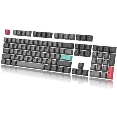 HK Gaming Custom Keycaps Dye Sublimation PBT Keycap Set for Mechanical Keyboard 139 Keys Cherry Profile ANSI US-Layout Compatible with Cherry MX, Gateron, Kailh, Outemu Stealth Dolch HK Gaming Custom Keycaps Dye Sublimation PBT Keycap Set for Mechanical Keyboard 139 Keys Cherry Profile ANSI US-Layout Compatible with Cherry MX, Gateron, Kailh, Outemu Stealth Dolch