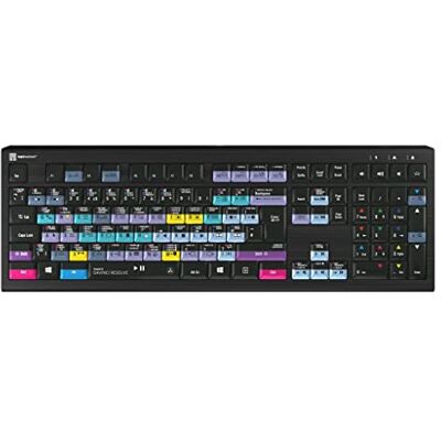LOGICKEYBOARD Davinci Resolve 17 Astra 2 Tastatur Hintergrundbeleuchtet Usb Qwerty Gb Tastenschalter: ScissoR-Switch Schwarz (lkB-Resb- LOGICKEYBOARD Davinci Resolve 17 Astra 2 Tastatur Hintergrundbeleuchtet Usb Qwerty Gb Tastenschalter: ScissoR-Switch Schwarz (lkB-Resb-
