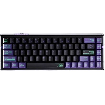 ATK Teclado para juegos RS6 Ultra+ 65% con cable efecto Hall Disparador rápido, accionamiento ajustable, sondeo de 8 KHz, carcasa de aluminio, retroiluminación RGB, latencia de 0,08 ms ATK Teclado para juegos RS6 Ultra+ 65% con cable efecto Hall Disparador rápido, accionamiento ajustable, sondeo de 8 KHz, carcasa de aluminio, retroiluminación RGB, latencia de 0,08 ms