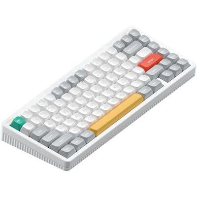 nuphy Halo V2 IO Teclado mecánico inalámbrico con teclas PBT, teclado para juegos personalizado intercambiable en caliente, retroiluminación RGB, BT5.0/USB-C/2,4 GHz Teclado de oficina nuphy Halo V2 IO Teclado mecánico inalámbrico con teclas PBT, teclado para juegos personalizado intercambiable en caliente, retroiluminación RGB, BT5.0/USB-C/2,4 GHz Teclado de oficina