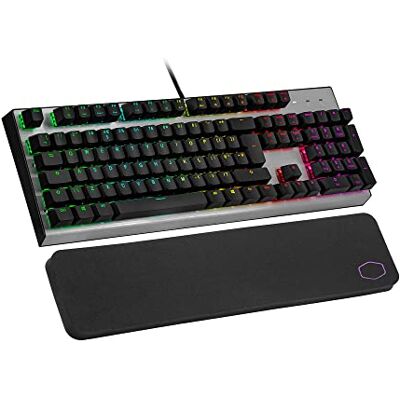 Cooler Master CK351 Teclado USB-A para Juegos de tamaño Completo, Interruptor Rojo, diseño DE QWERTZ Cooler Master CK351 Teclado USB-A para Juegos de tamaño Completo, Interruptor Rojo, diseño DE QWERTZ