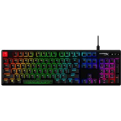 HyperX Alloy Origins PBT – Teclado mecánico para juegos, teclas PBT, RGB, teclas mecánicas , compacto, cuerpo de aluminio duradero, patas ajustables, personalizable con el software NGENUITY HyperX Alloy Origins PBT – Teclado mecánico para juegos, teclas PBT, RGB, teclas mecánicas , compacto, cuerpo de aluminio duradero, patas ajustables, personalizable con el software NGENUITY
