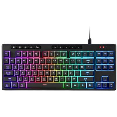 Redragon K516 Shiva TKL Teclado Membrana RGB Cable 87 Teclas US Layout Redragon K516 Shiva TKL Teclado Membrana RGB Cable 87 Teclas US Layout