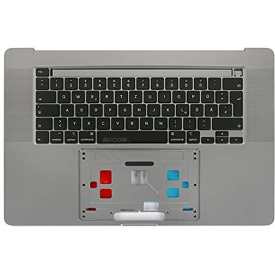 Bucom A2141 Topcase Teclado con retroiluminación para Apple MacBook Pro Retina 16" 2019 alemán Bucom A2141 Topcase Teclado con retroiluminación para Apple MacBook Pro Retina 16" 2019 alemán