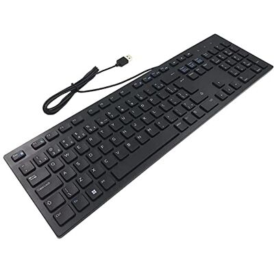 Dell KB216 USB QWERTY Portugués Negro Teclado (USB, Universal, Interruptor de membrana, QWERTY, Portugués, Alámbrico) Dell KB216 USB QWERTY Portugués Negro Teclado (USB, Universal, Interruptor de membrana, QWERTY, Portugués, Alámbrico)