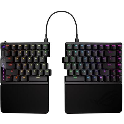 Asus ROG Falcata Teclado Gaming magnético Dividido inalámbrico de 75% Asus ROG Falcata Teclado Gaming magnético Dividido inalámbrico de 75%