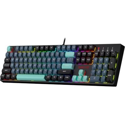 Redragon K582 SE Teclado Gaming RGB con Cable Mecánico 104 Teclas US Layout Redragon K582 SE Teclado Gaming RGB con Cable Mecánico 104 Teclas US Layout