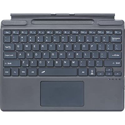 Compatible con el Teclado Microsoft Surface Pro 8 Teclado Surface Pro X Teclado Pro 8/X (Sin retroiluminación) Compatible con el Teclado Microsoft Surface Pro 8 Teclado Surface Pro X Teclado Pro 8/X (Sin retroiluminación)