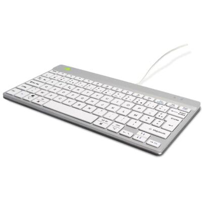 R-Go Tools R-GO COMPACT BREAK ERGONOMIC KEYBOARD QWERTY (FR) WITH WHITE R-Go Tools R-GO COMPACT BREAK ERGONOMIC KEYBOARD QWERTY (FR) WITH WHITE