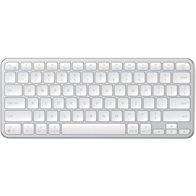 SATECHI Teclado Inalámbrico Slim EX1, Bluetooth/2.4 GHz, QWERTY US, Plata Distribución americana, cambio de SO instantáneo, hasta 5 semanas de batería, Bluetooth multidispositivo para Mac y Windows SATECHI Teclado Inalámbrico Slim EX1, Bluetooth/2.4 GHz, QWERTY US, Plata Distribución americana, cambio de SO instantáneo, hasta 5 semanas de batería, Bluetooth multidispositivo para Mac y Windows