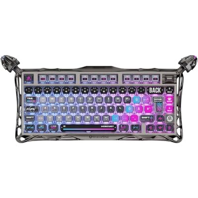 GravaStar Mercury K1 Pro Gaming Teclado DE Layout QWERTY Cyberpunk Edition GravaStar Mercury K1 Pro Gaming Teclado DE Layout QWERTY Cyberpunk Edition