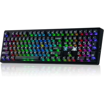 EPOMAKER X Aula F108 Pro V2 Teclado Gaming Mecánico de 3 Modos con Pantalla EPOMAKER X Aula F108 Pro V2 Teclado Gaming Mecánico de 3 Modos con Pantalla