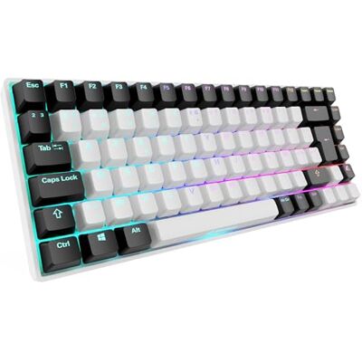 Sharkoon SGK50 S3 Blanco, Amarillo Gateron Sharkoon SGK50 S3 Blanco, Amarillo Gateron