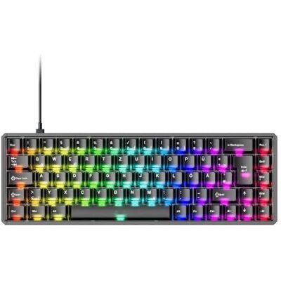 Akko MOD68 HE 8K Teclado 65% QWERTZ Hall Effect CNC Aluminio Teclado Gaming Rapid Trigger 8K Hz, 65% ISO-DE QWERTZ, Teclas Perfil Cherry, Switch AstroAim PC Gaming Akko MOD68 HE 8K Teclado 65% QWERTZ Hall Effect CNC Aluminio Teclado Gaming Rapid Trigger 8K Hz, 65% ISO-DE QWERTZ, Teclas Perfil Cherry, Switch AstroAim PC Gaming