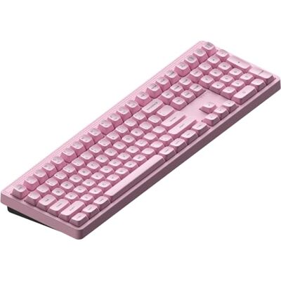 nuphy Teclado mecánico inalámbrico Node100, teclado Bluetooth personalizado intercambiable en caliente, 109 teclas, teclados para juegos de computadora, soporta gestos táctiles, teclas PBT nuphy Teclado mecánico inalámbrico Node100, teclado Bluetooth personalizado intercambiable en caliente, 109 teclas, teclados para juegos de computadora, soporta gestos táctiles, teclas PBT