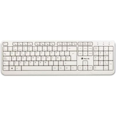 NGS Teclado Spike Multimedia USB Blanco NGS Teclado Spike Multimedia USB Blanco