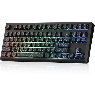Redragon K737 Pro Teclado Gaming Inalámbrico 80% Aluminio CNC 87 Teclas Redragon K737 Pro Teclado Gaming Inalámbrico 80% Aluminio CNC 87 Teclas