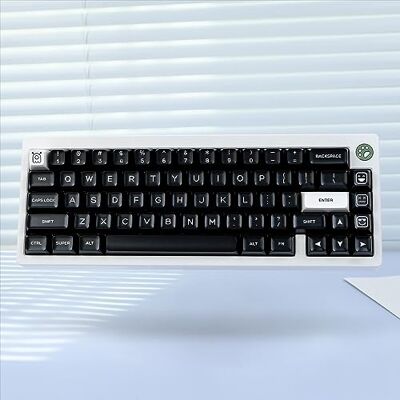 Ducky DucKey Keycaps De Dos Colores, 160 Teclas/Perfil SA/ABS Doubleshot Keycap para Teclado Mecánico Personalizado (Color : Black) Ducky DucKey Keycaps De Dos Colores, 160 Teclas/Perfil SA/ABS Doubleshot Keycap para Teclado Mecánico Personalizado (Color : Black)