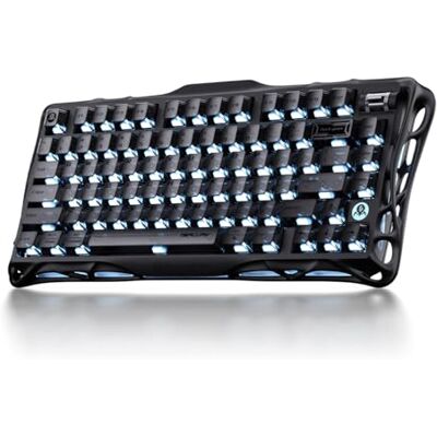 GravaStar Mercury K1 Teclado Mecanico Gaming Inalambrico 75%, Black Mist GravaStar Mercury K1 Teclado Mecanico Gaming Inalambrico 75%, Black Mist