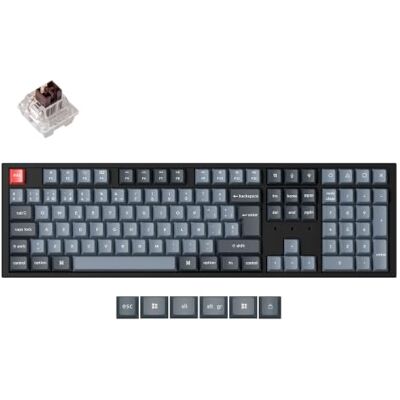 Keychron K10 Pro Wireless Teclado Mecánico Personalizado, Tamaño Completo QMK/Via Macros Programable, RGB Backlight Hot-swappable K Pro Brown Switch, 4000mAh Batería para Mac&Win(ES Layout) Keychron K10 Pro Wireless Teclado Mecánico Personalizado, Tamaño Completo QMK/Via Macros Programable, RGB Backlight Hot-swappable K Pro Brown Switch, 4000mAh Batería para Mac&Win(ES Layout)