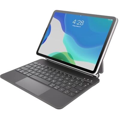 Rii Teclado para iPad, Magnético Flotante Diseño con Trackpad, con 7 Colores de Retroiluminación, Layout Español (para iPad Air4/5/6 Pro11) Rii Teclado para iPad, Magnético Flotante Diseño con Trackpad, con 7 Colores de Retroiluminación, Layout Español (para iPad Air4/5/6 Pro11)