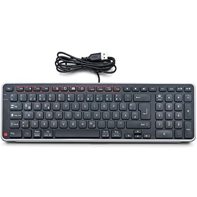 Teclado Contour Balance - Doble cable en color negro Teclado Contour Balance - Doble cable en color negro