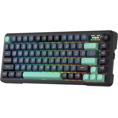 Redragon K724 Pro Teclado Gaming Gasket Inalámbrico Pantalla TFT 80% Redragon K724 Pro Teclado Gaming Gasket Inalámbrico Pantalla TFT 80%