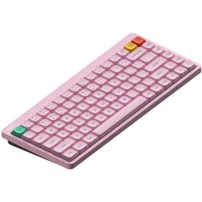 nuphy Node75 Teclado mecánico inalámbrico, teclado personalizado intercambiable en caliente del 75%, teclado de 84 teclas para computadora y juegos, admite gestos táctiles, teclas PBT nuphy Node75 Teclado mecánico inalámbrico, teclado personalizado intercambiable en caliente del 75%, teclado de 84 teclas para computadora y juegos, admite gestos táctiles, teclas PBT