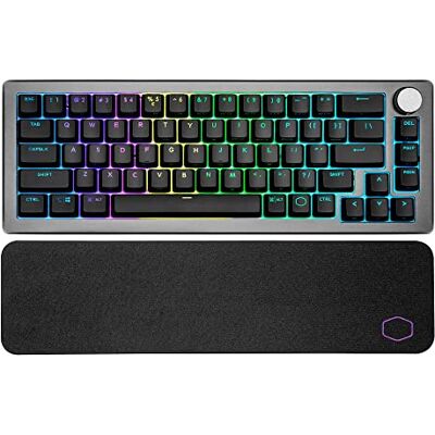Cooler Master CK721 Wireless 65% RGB Teclado mecánico para Juegos, Gris Cooler Master CK721 Wireless 65% RGB Teclado mecánico para Juegos, Gris