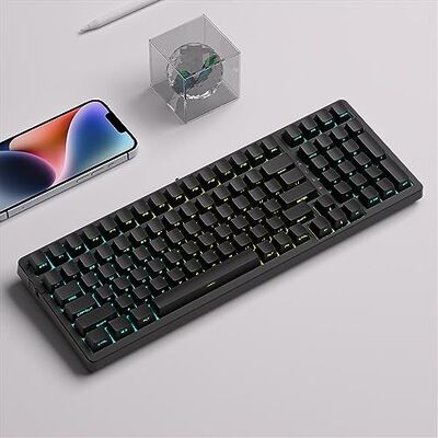 Ducky DucKey Keycap Impresa Lateral Retroiluminada, Tecla PBT Perfil OEM para Teclado Mecánico con Interruptor MX (Color : Black) Ducky DucKey Keycap Impresa Lateral Retroiluminada, Tecla PBT Perfil OEM para Teclado Mecánico con Interruptor MX (Color : Black)